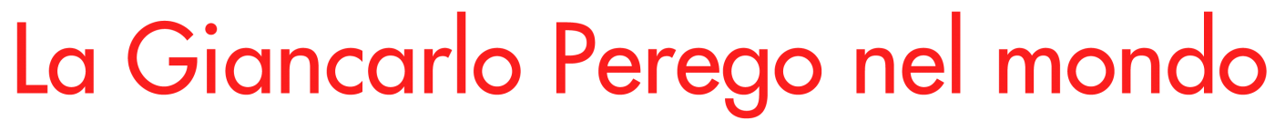 Giancarlo Perego nel mondo